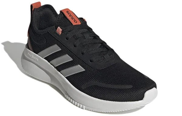 adidas Lite Racer Rebold 'Black Orange' Sneakers, black