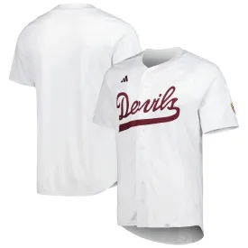 adidas Men's White #23 Arizona State Sun Devils Baseball Jersey