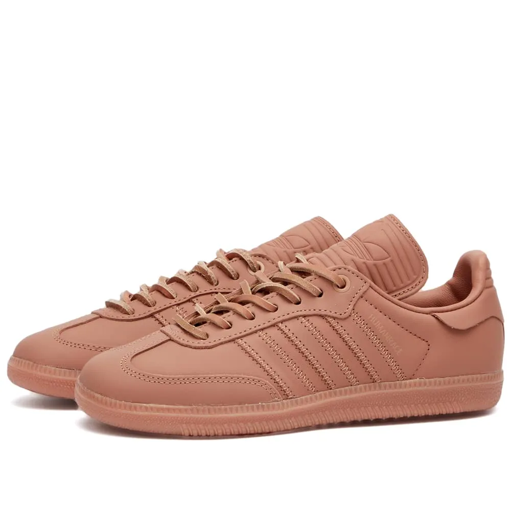 Adidas x Humanrace Samba sneakers, dark beige