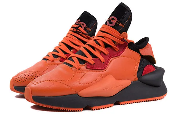 adidas Y-3 Kaiwa 'Icon Orange' Sneakers, Black