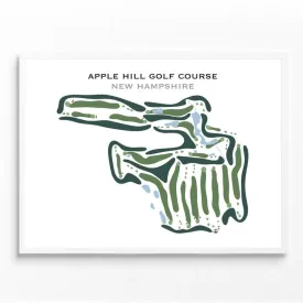 Apple Hill Golf Course, New Hampshire - Printed Golf Courses