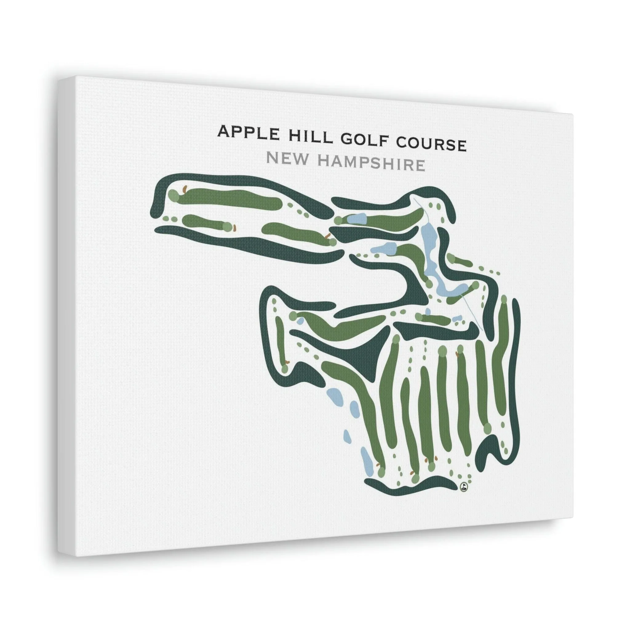 Apple Hill Golf Course, New Hampshire - Printed Golf Courses