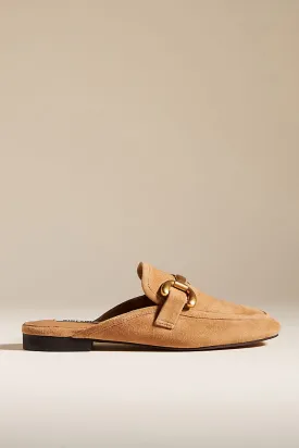 Bibi Lou Zagreb slip-ons with buckle, sand