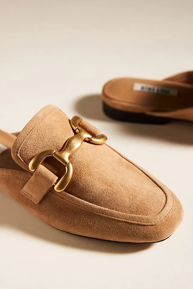 Bibi Lou Zagreb slip-ons with buckle, sand