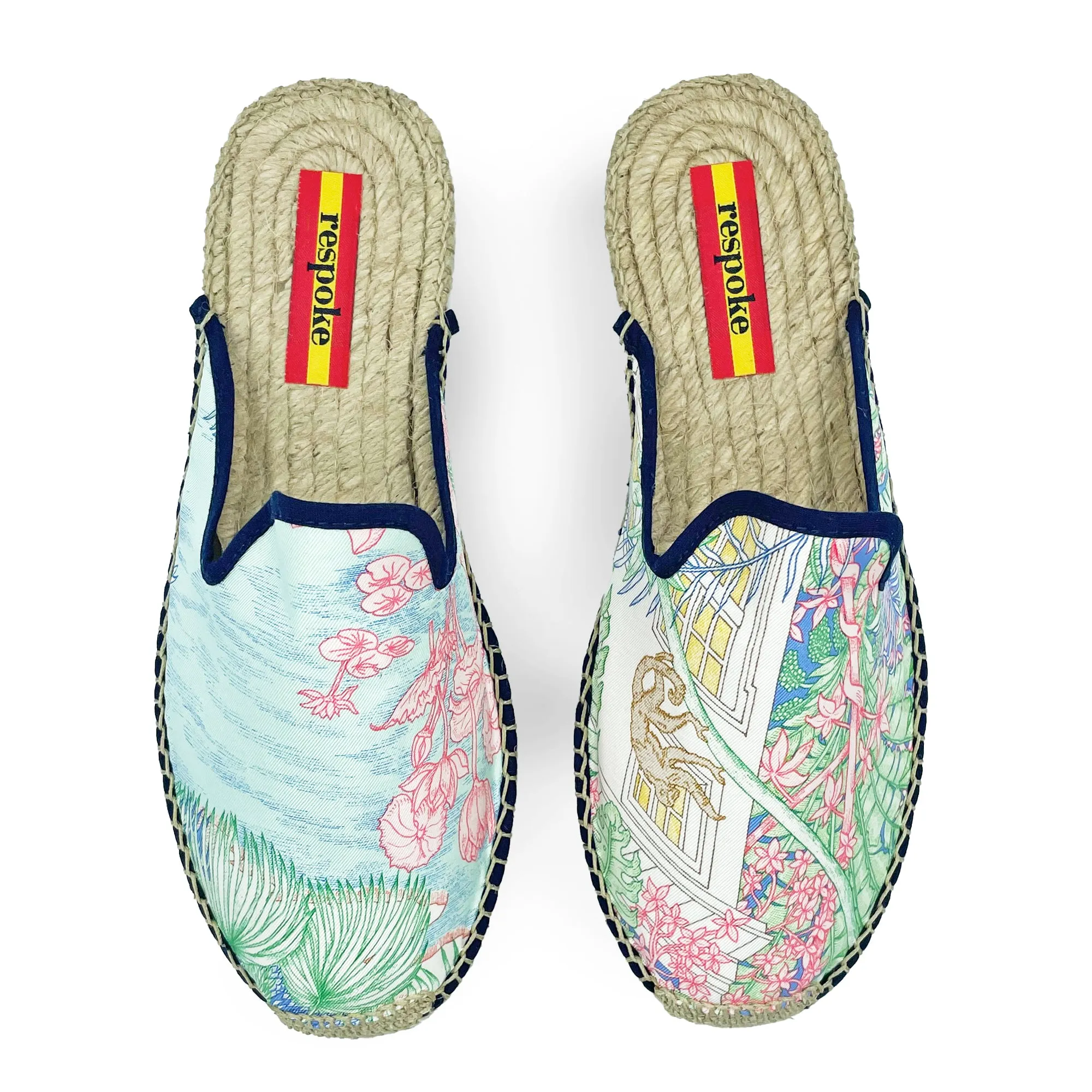 CAL Pastel Mule Espadrilles