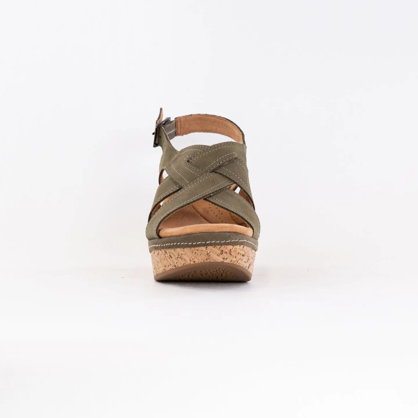 Clarks Elleri Rae (Women's) - Olive Nubuck