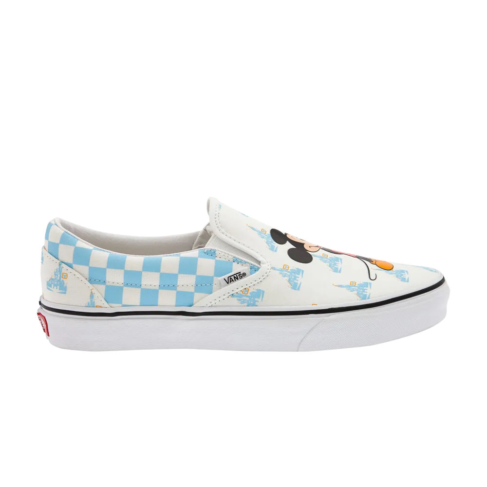 Disney x Classic Vans slip-ons, blue