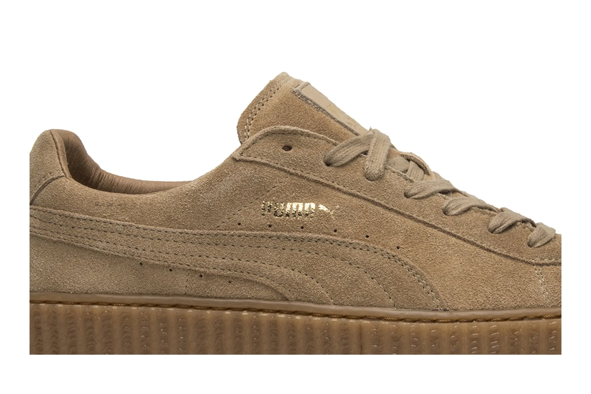 Fenty x Wmns Suede Creeper Puma sneakers, tan