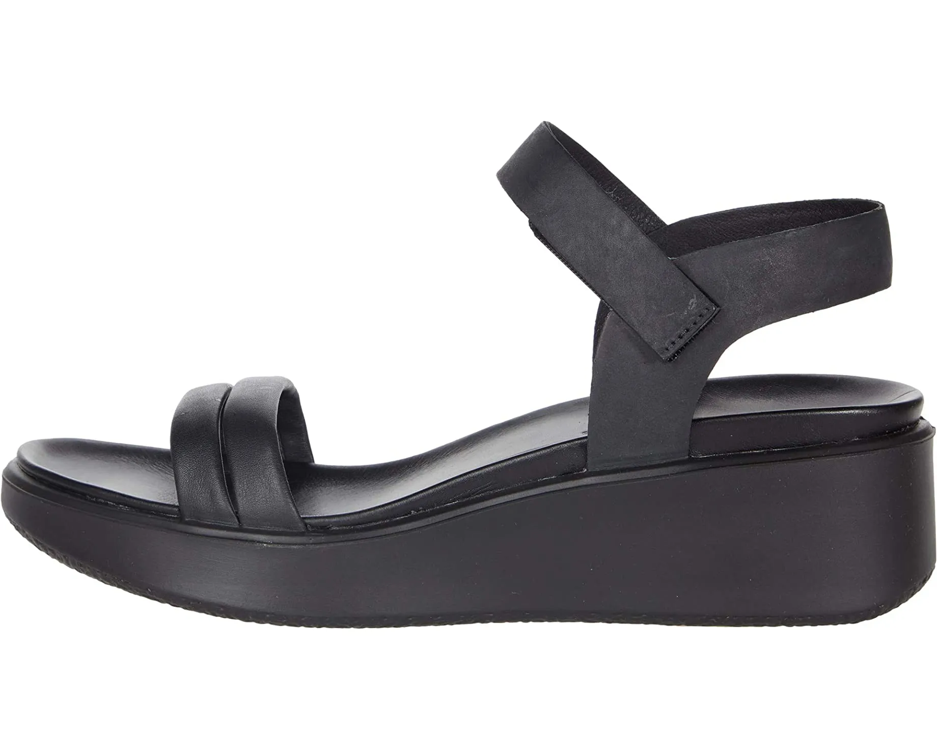 Flowt Luxe Wedge Sandal ECCO heels, black