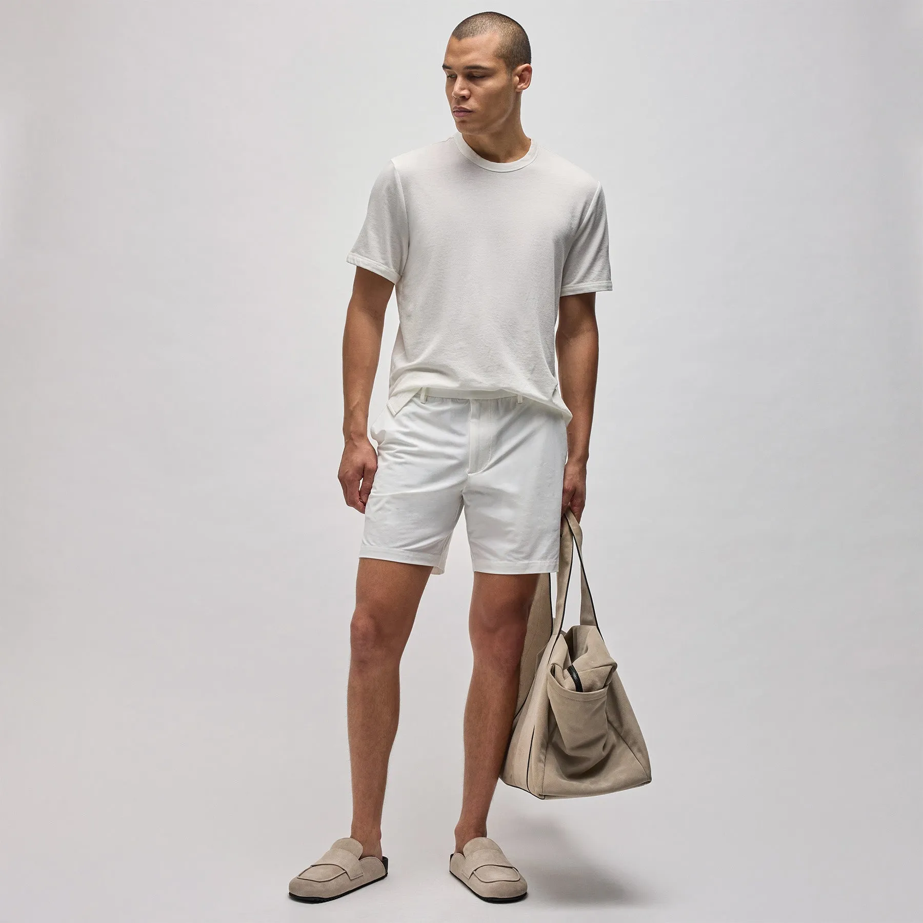 Golf Short - White