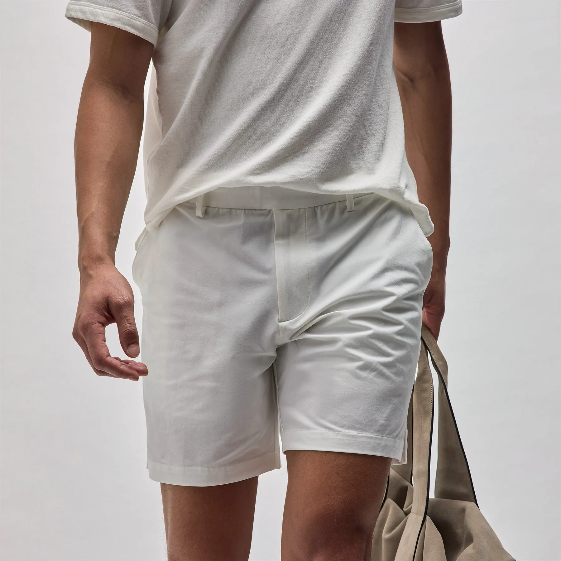 Golf Short - White