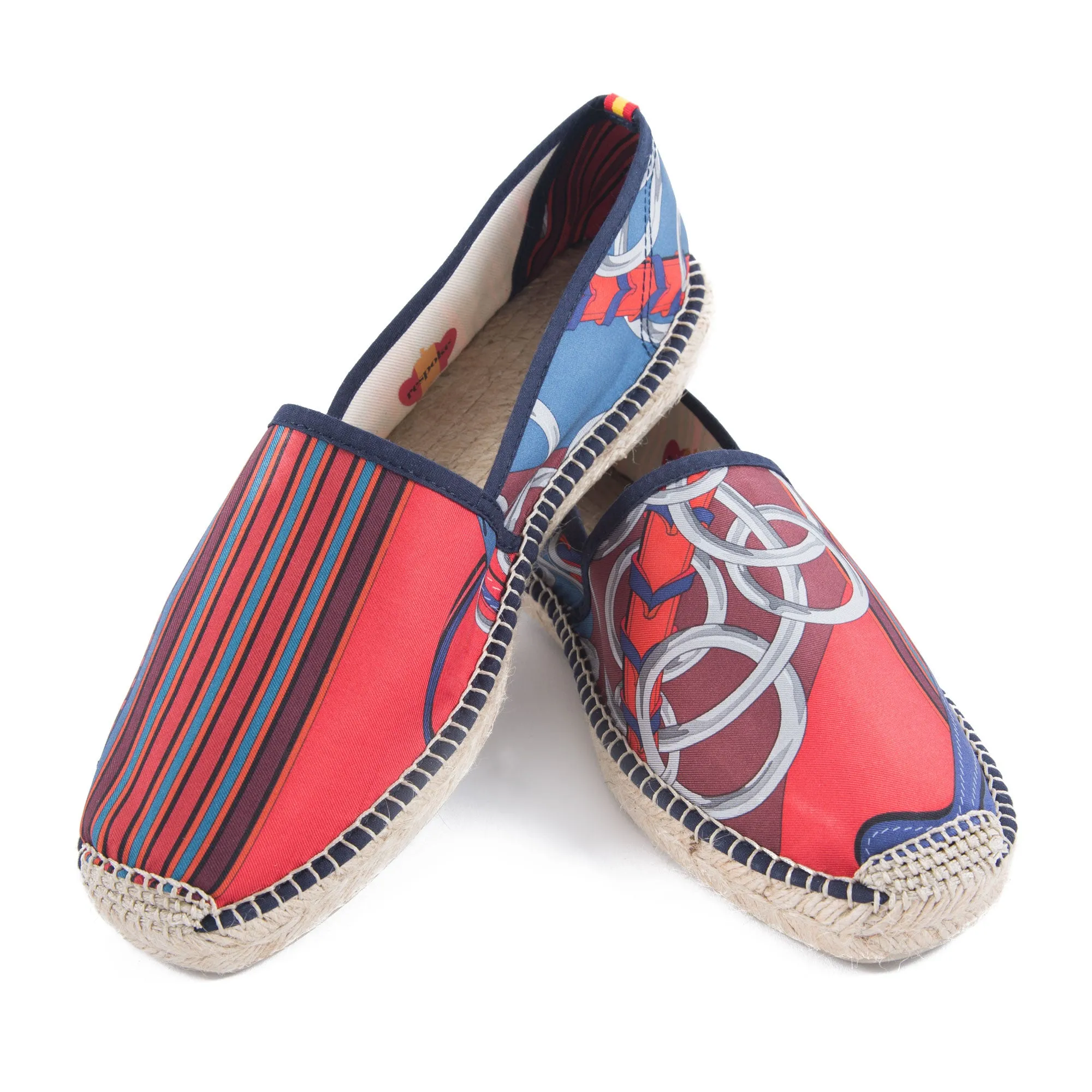 GRIS Red Classic Espadrilles