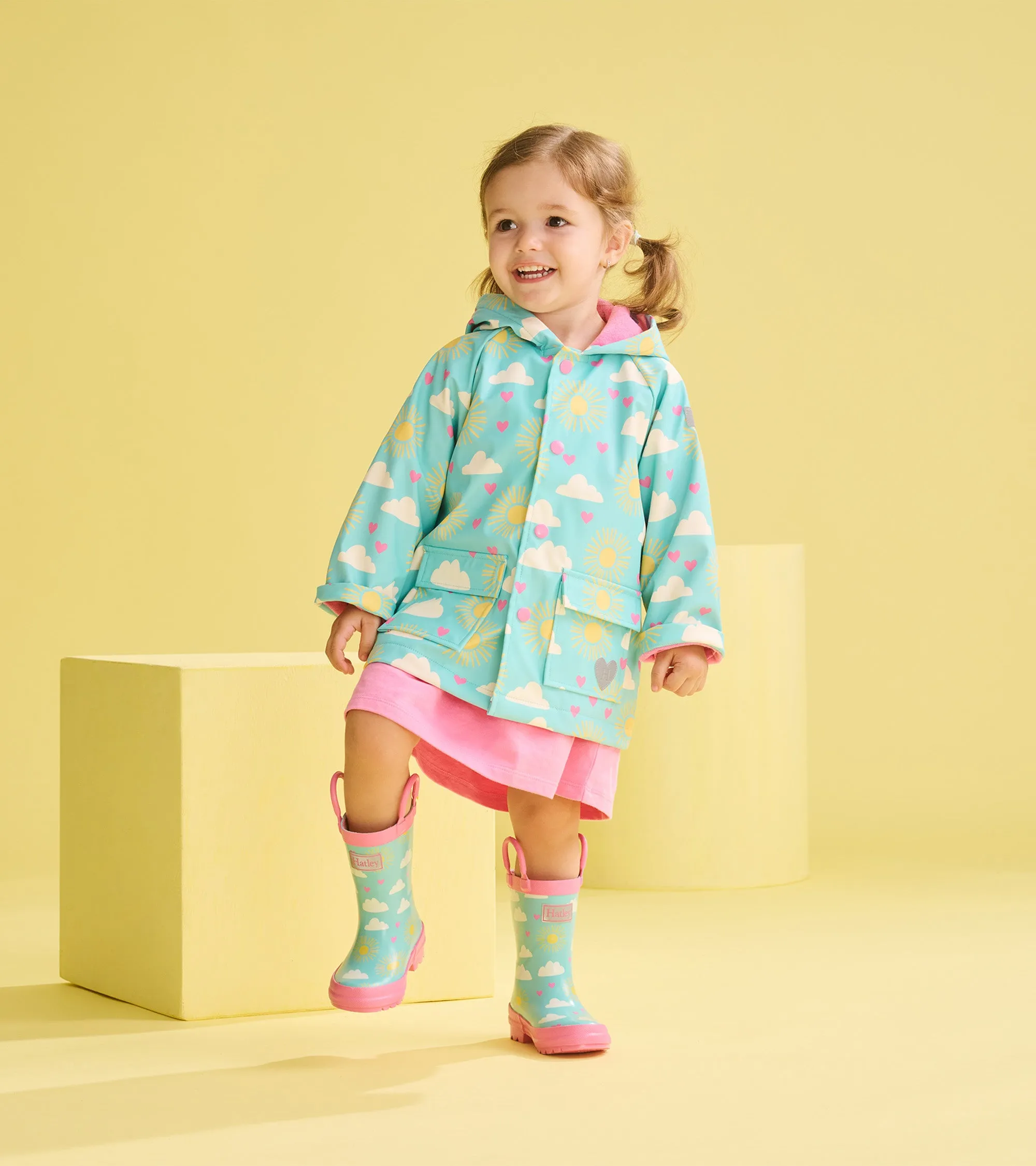 Hatley Happy Skies Preschool Rain Boots