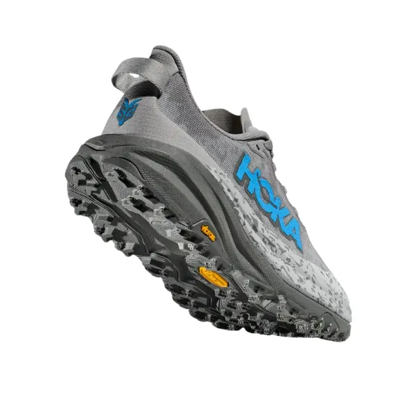 HOKA Women's Speedgoat 6 Stellar Grey/Asteroid Wide