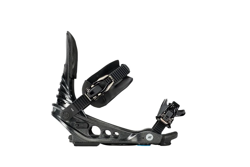 K2 2019 Hue Women's Snowboard Bindings Black