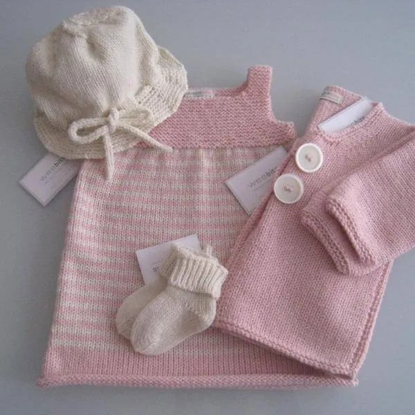 Knitted Baby Dress