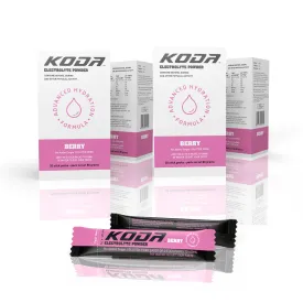 Koda Electrolyte Powder (20 Stick Pack) - 4 pack