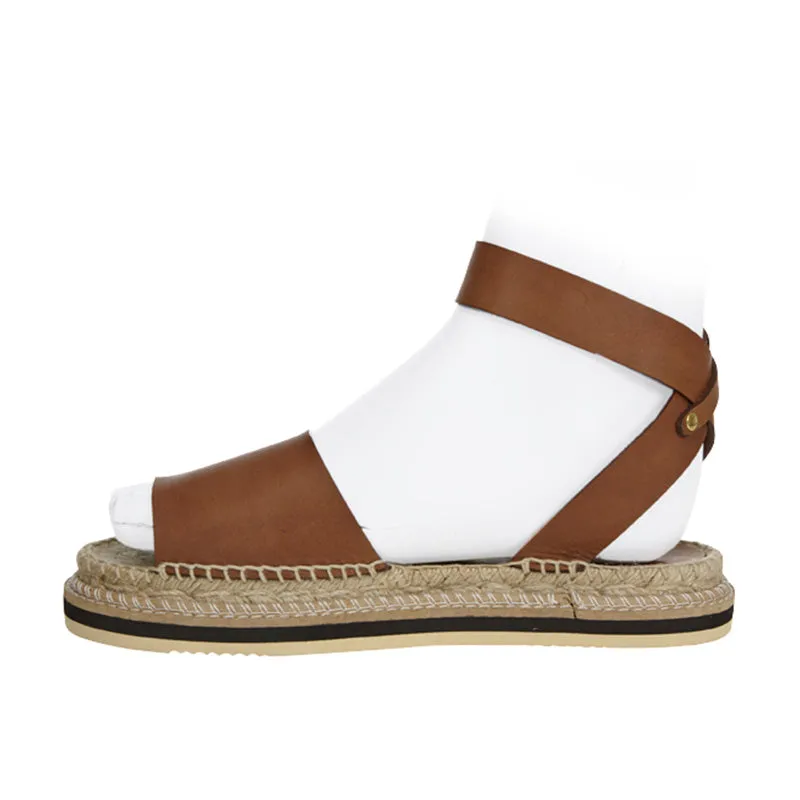 Line Espadrille Tan