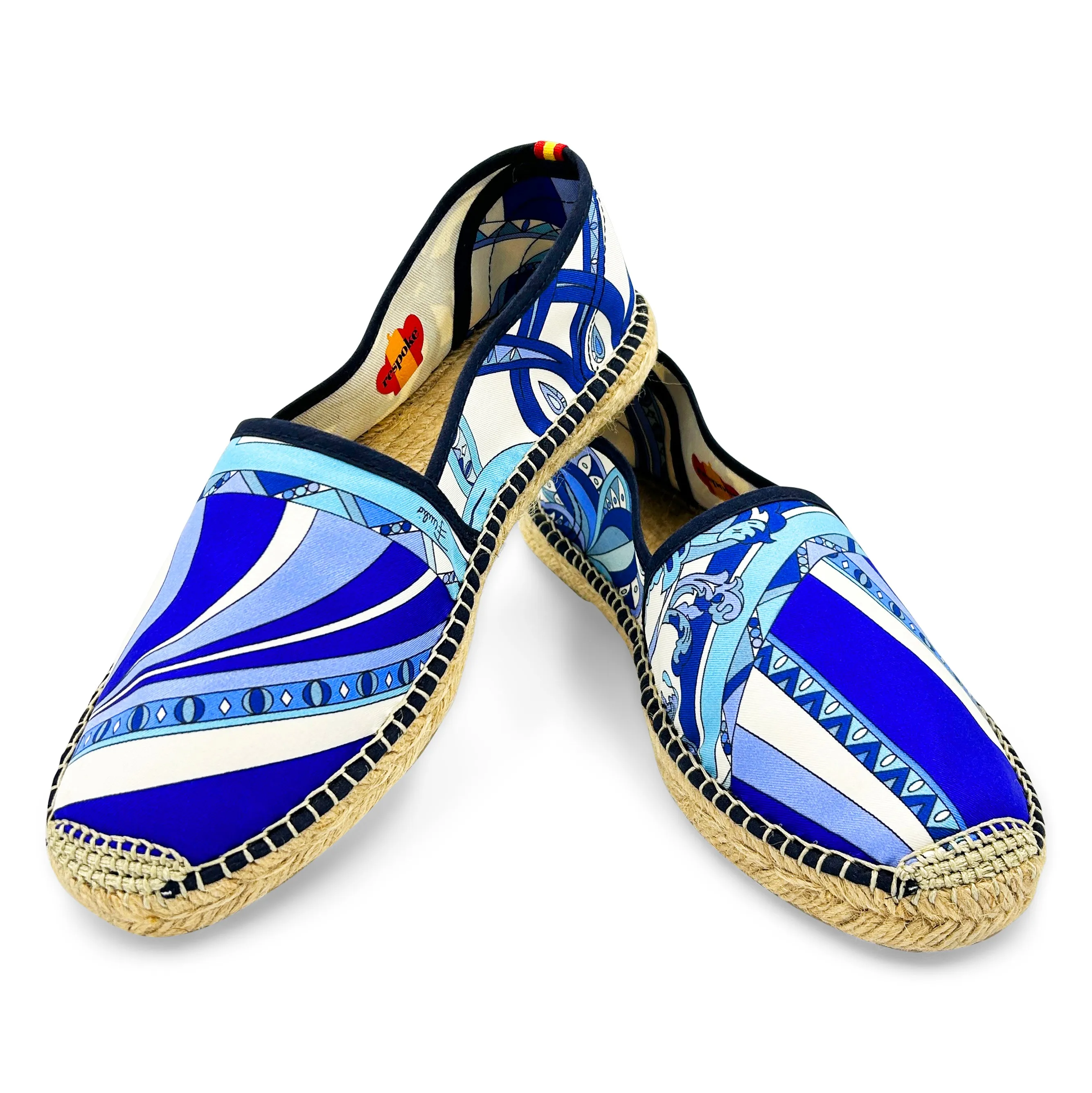 MARIANA Blue/White Classic Espadrilles