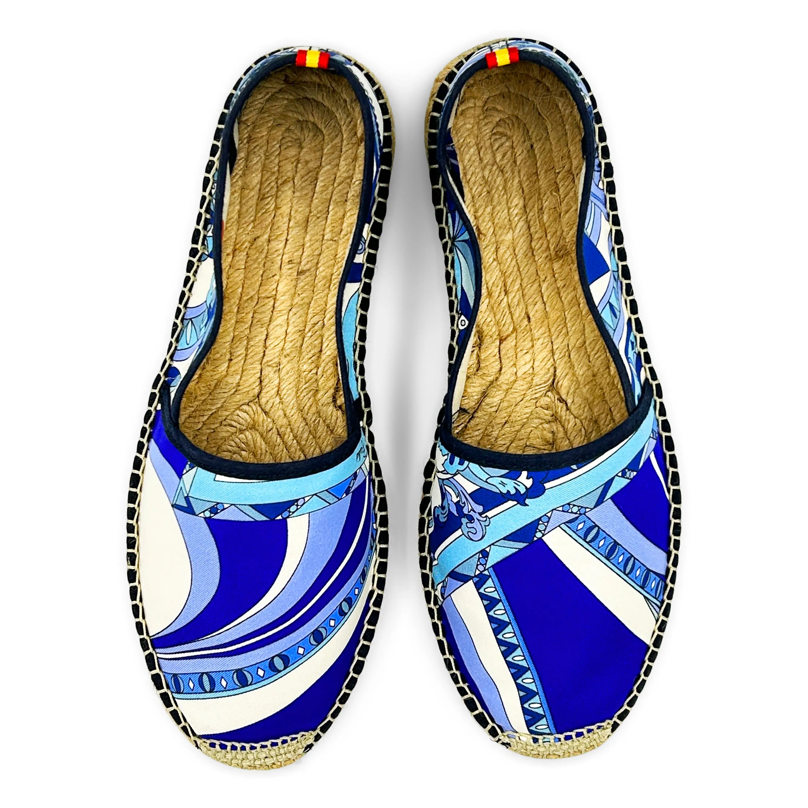 MARIANA Blue/White Classic Espadrilles