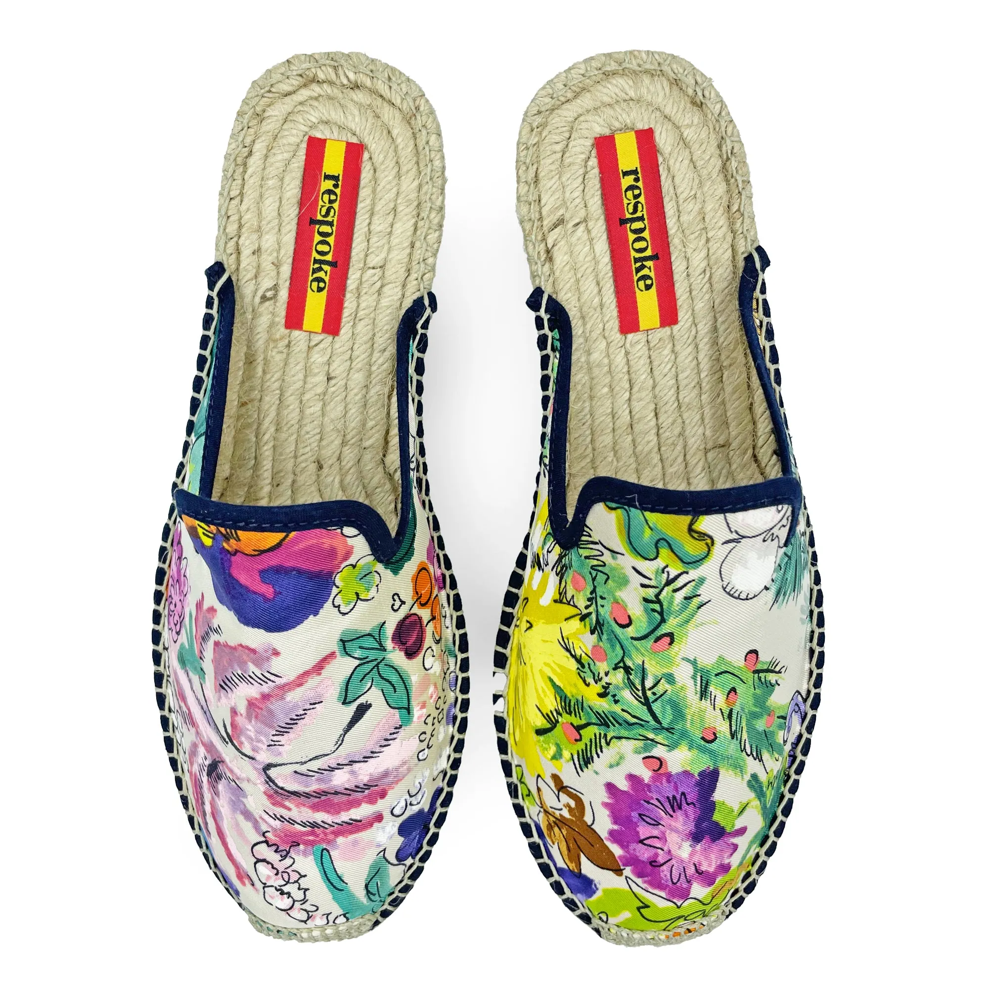 MESE White Mule Espadrilles