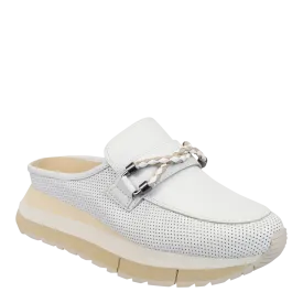 NAKED FEET - POLO in WHITE Platform Sneakers