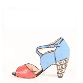 Nelly Colorblock Heels