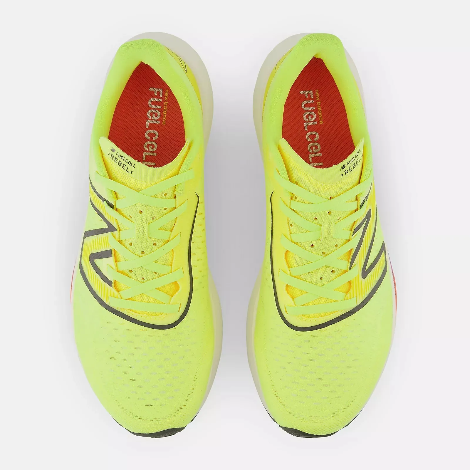 New Balance | FuelCell Rebel v3 | Men's | Cosmic Pineapple/Blacktop/Neon Dragonfly