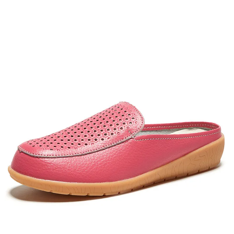 Owlkay  Fashionable Versatile Casual Cutout Loafers