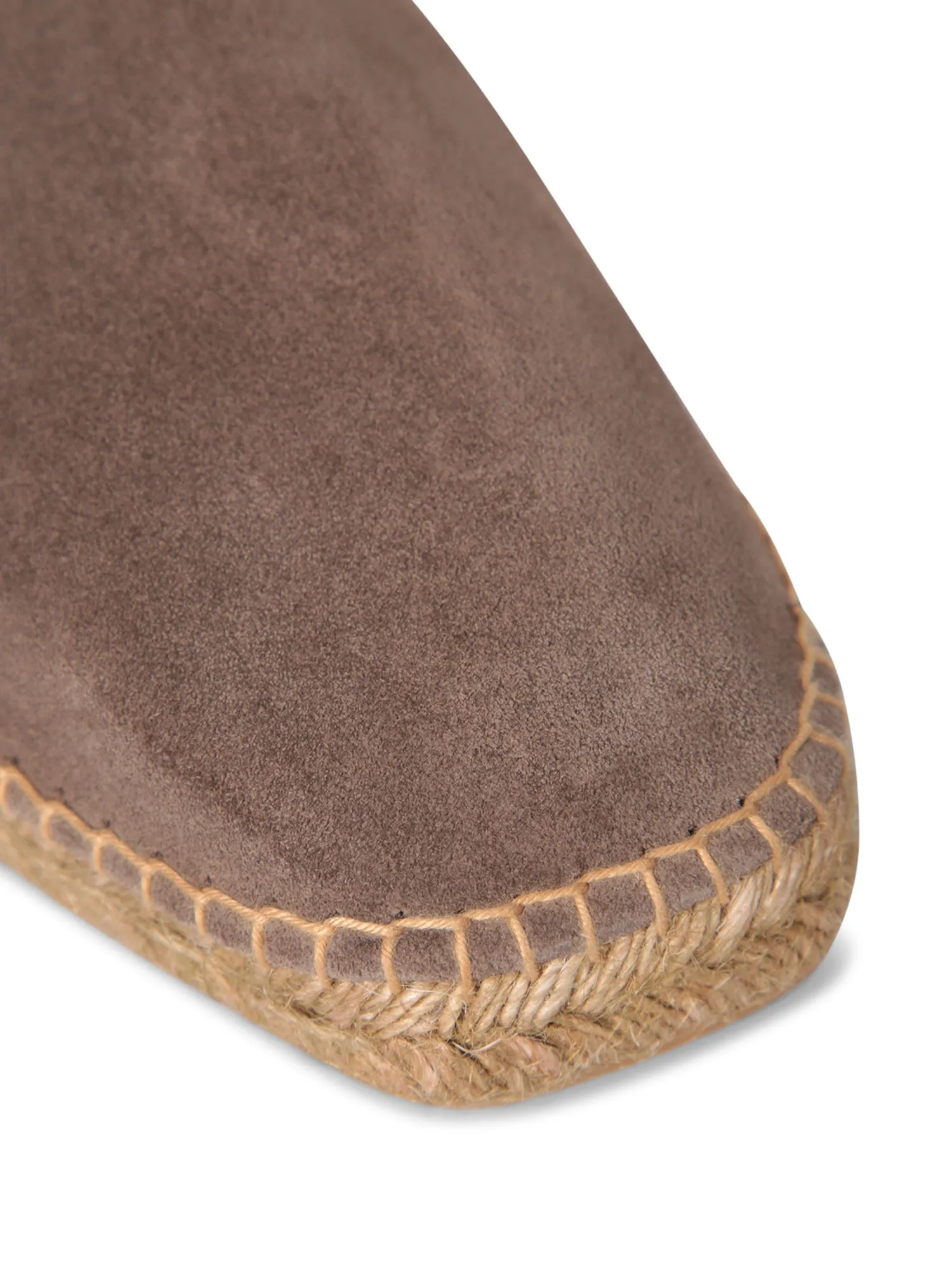 Pablo Suede Taupe Espadrilles