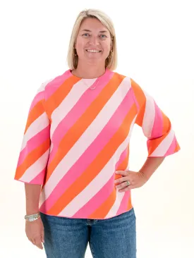 Phoebe Stripe Sweater by Michelle McDowell