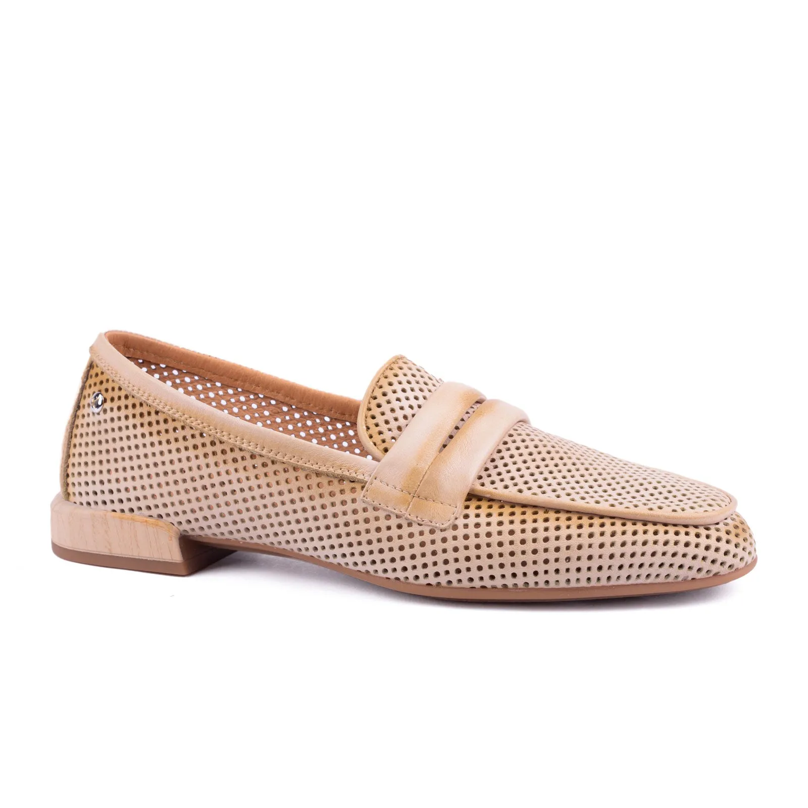 Pikolinos Almeria W9W-3523KR Loafer (Women) - Cream Leather