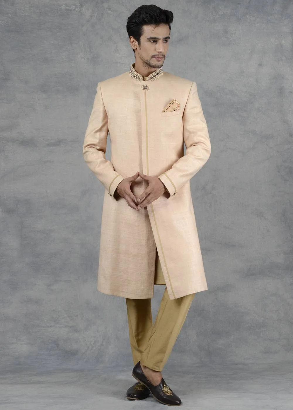 Pink Sherwani | Siddhesh Chauhan