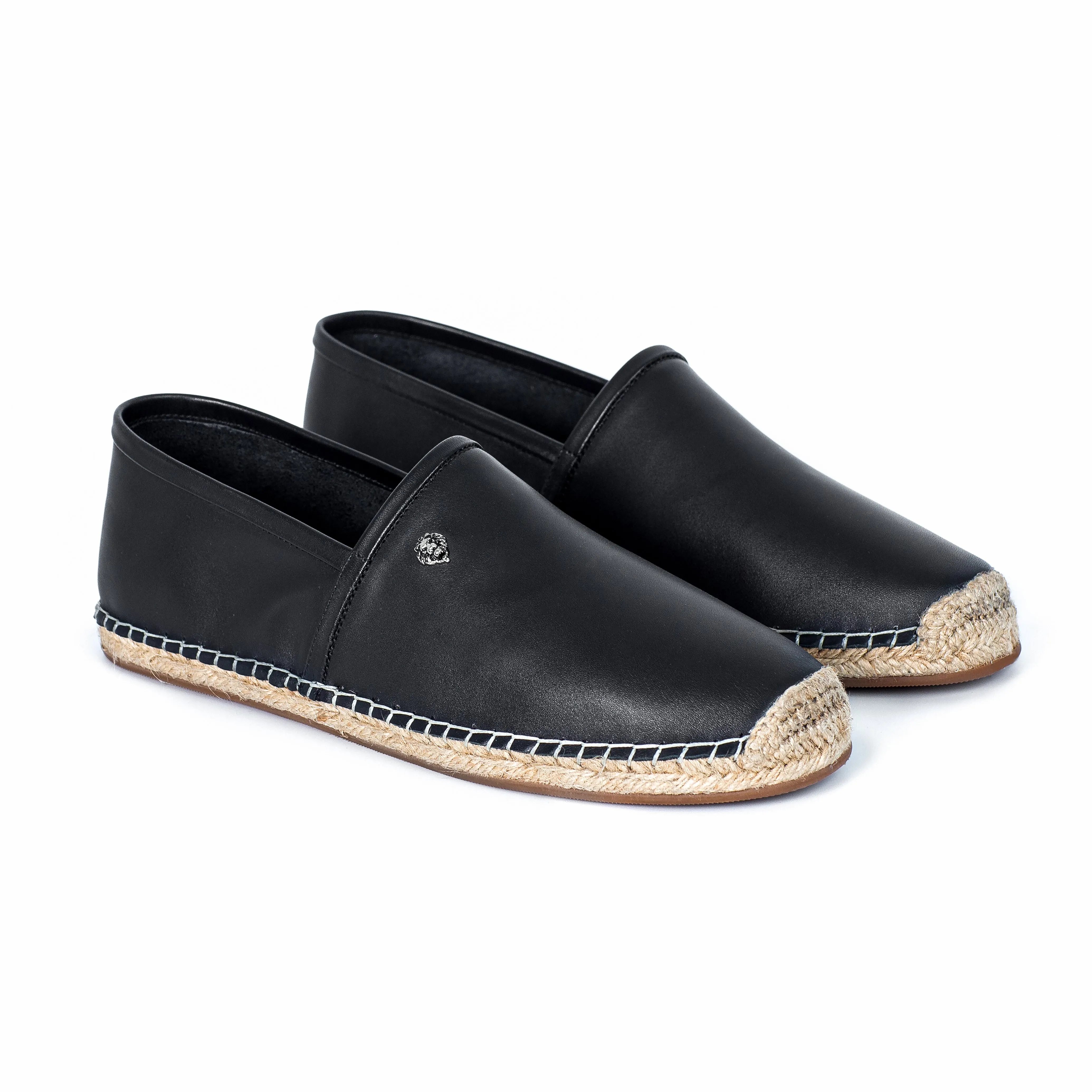 Premium Leather Espadrille Shoes