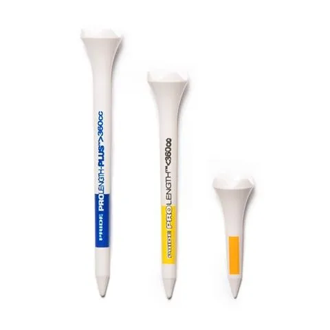 Pride Performance Plastic PTS Golf Tees