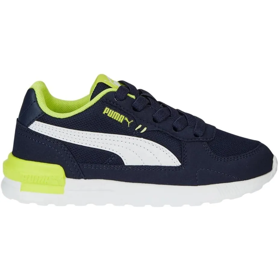 Puma Graviton Ac Ps Kids' Shoes Navy Blue/Green 381988 14 30