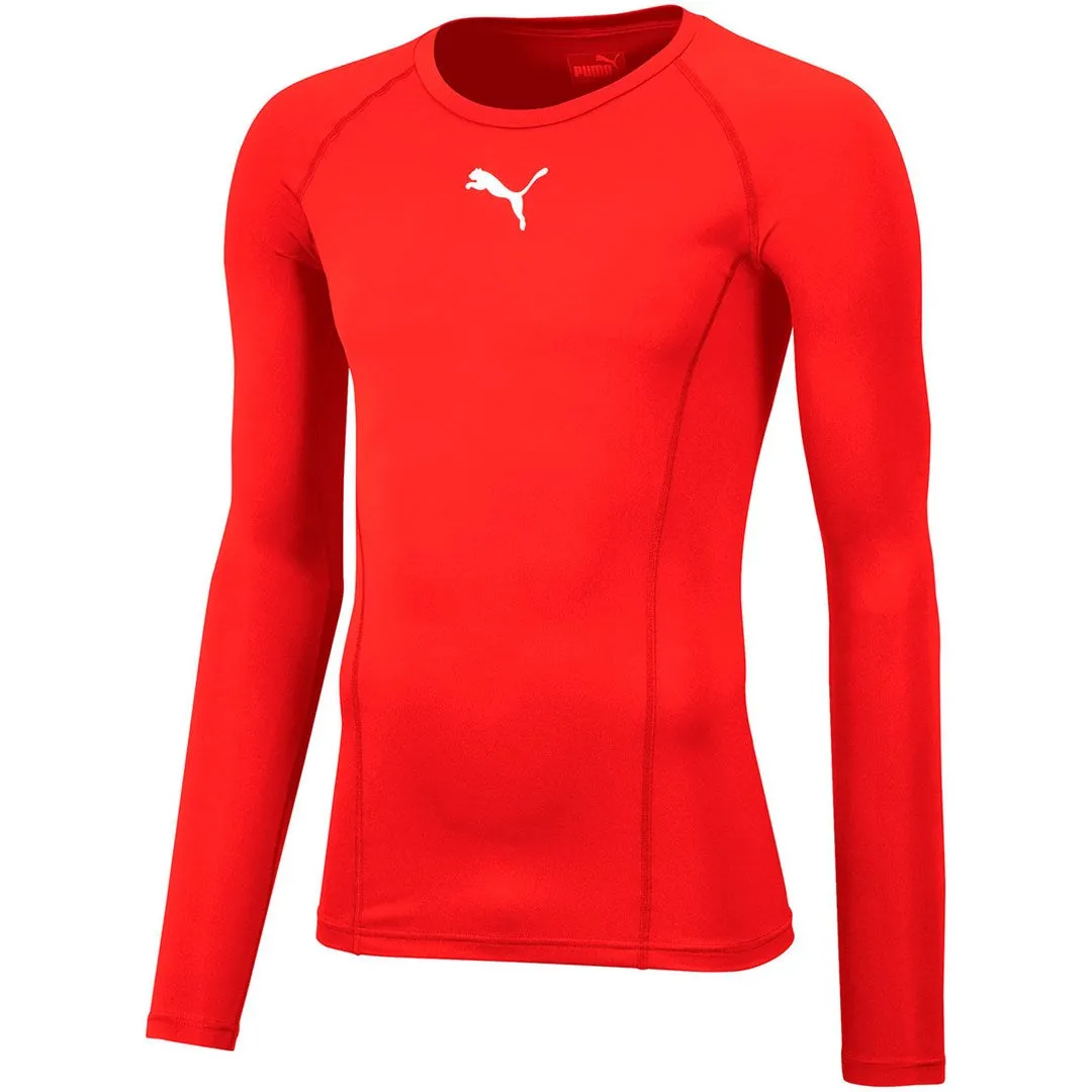 Puma Liga Baselayer Tee Ls Red 655920 01 Xl