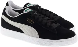 Puma Trainers Womens Suede Classic Plus Black White