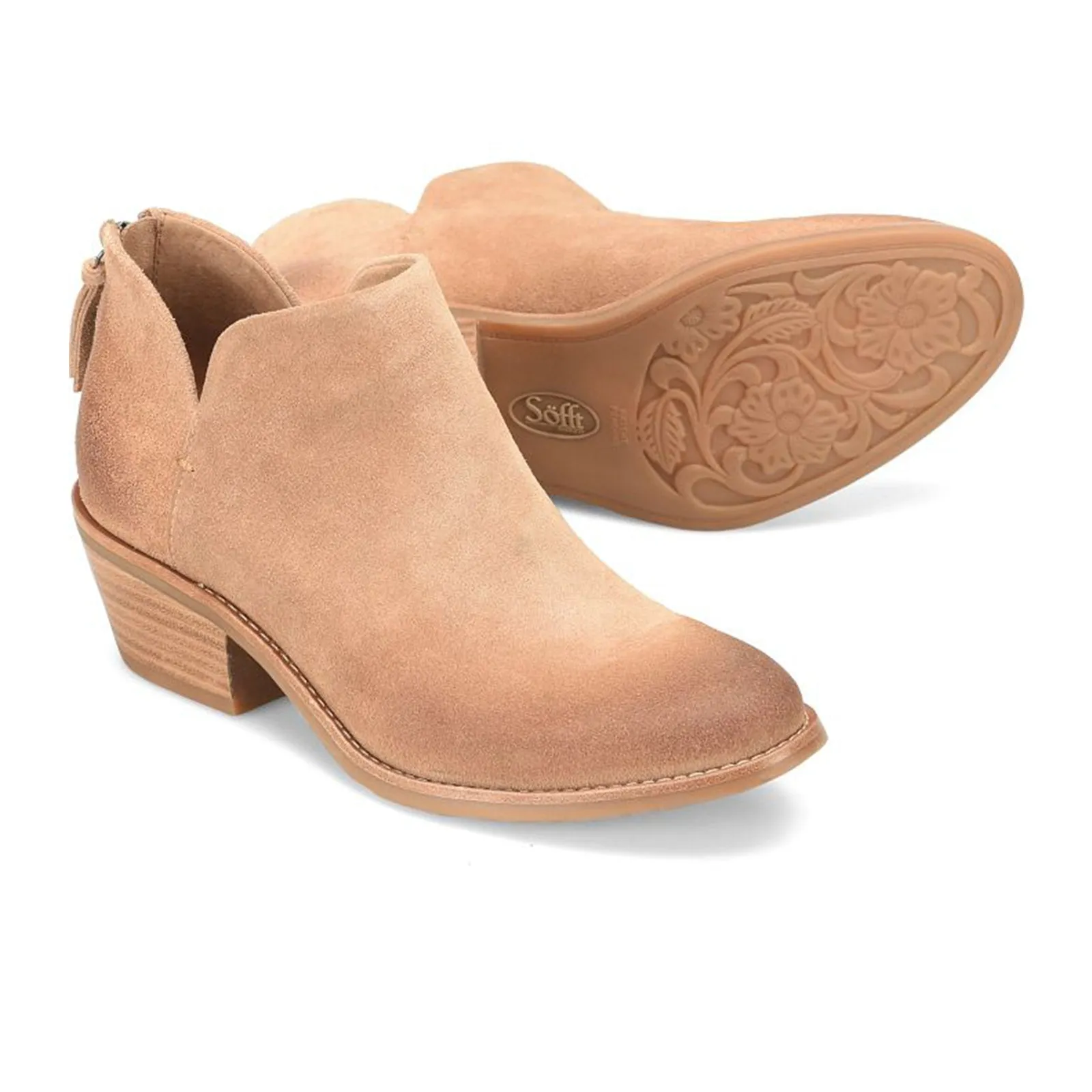 Sofft Angelica Ankle Boot (Women) - Desert