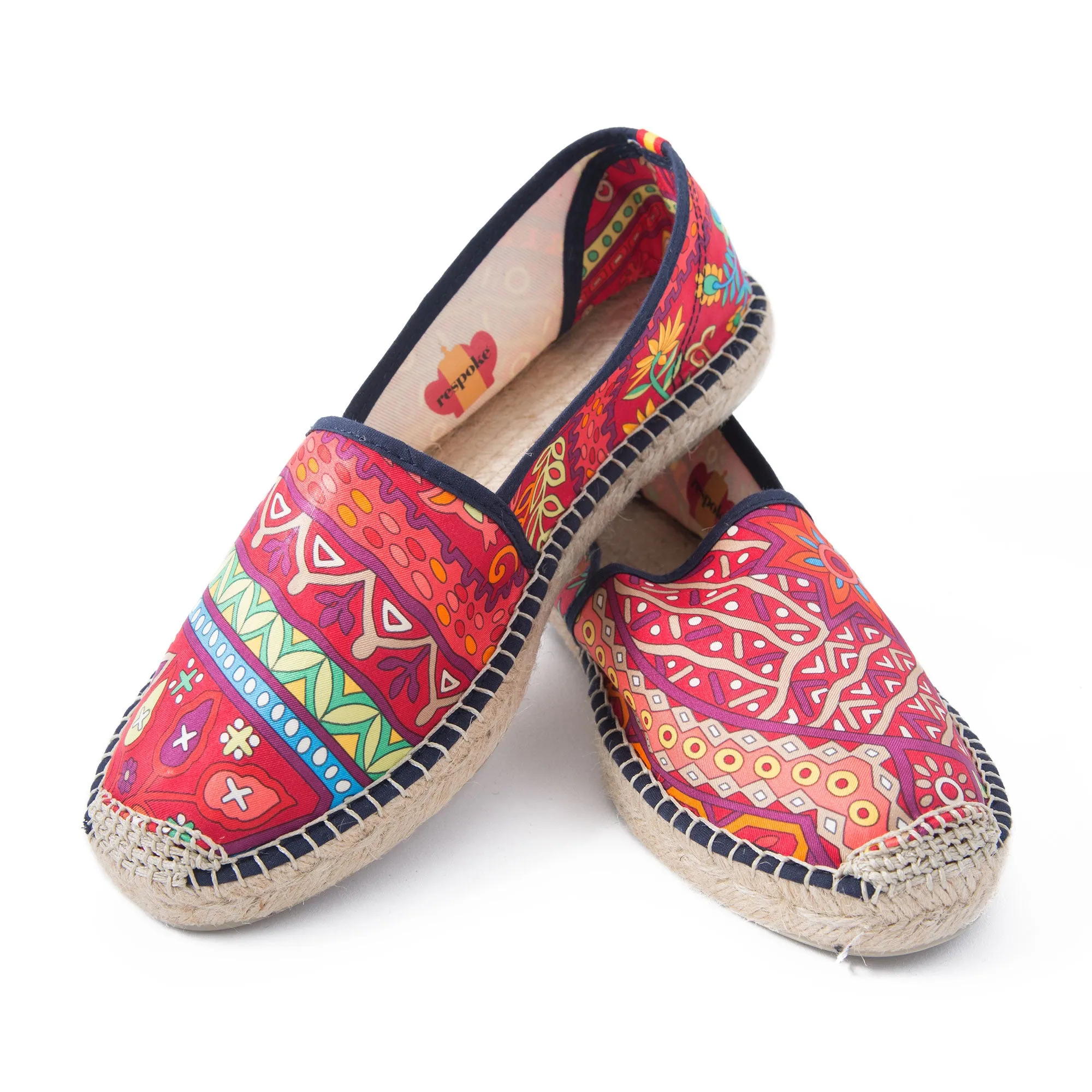 SOLEIL Red Classic Espadrilles