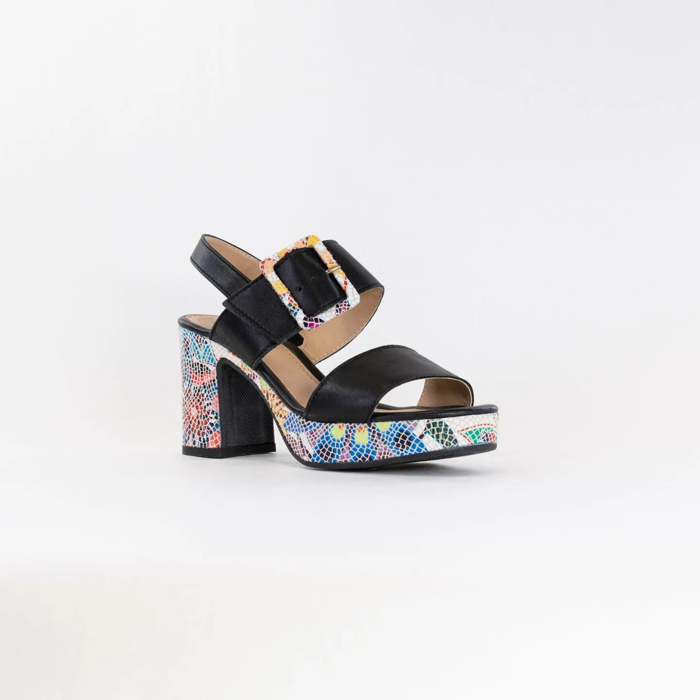 Spring Step Azucar (Women's) - Black Multi