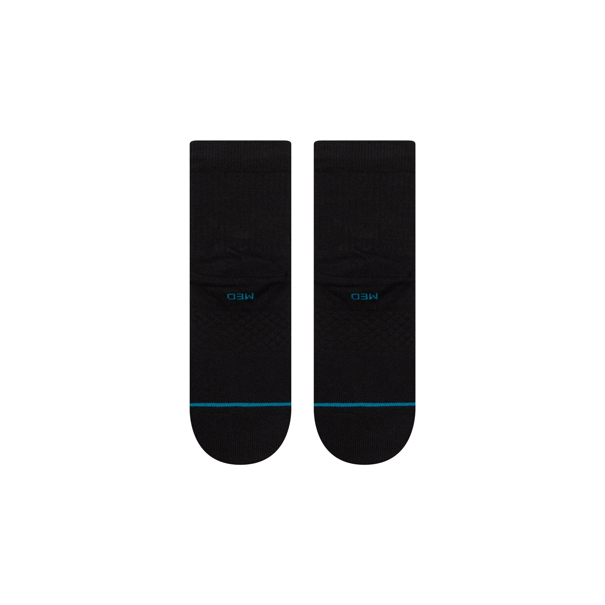 Stance Icon Quarter Socks - BLACK