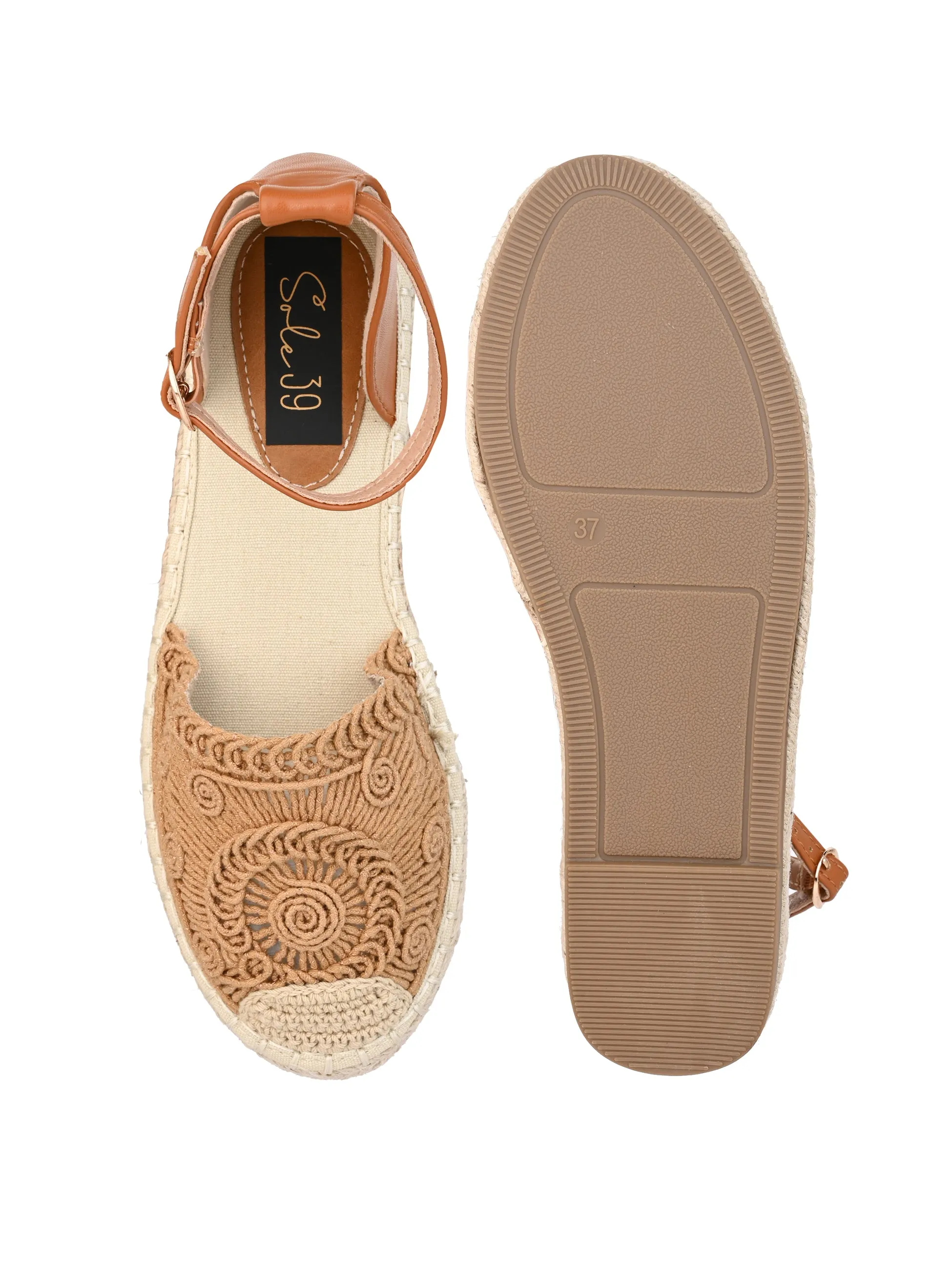 Tie - up espadrilles