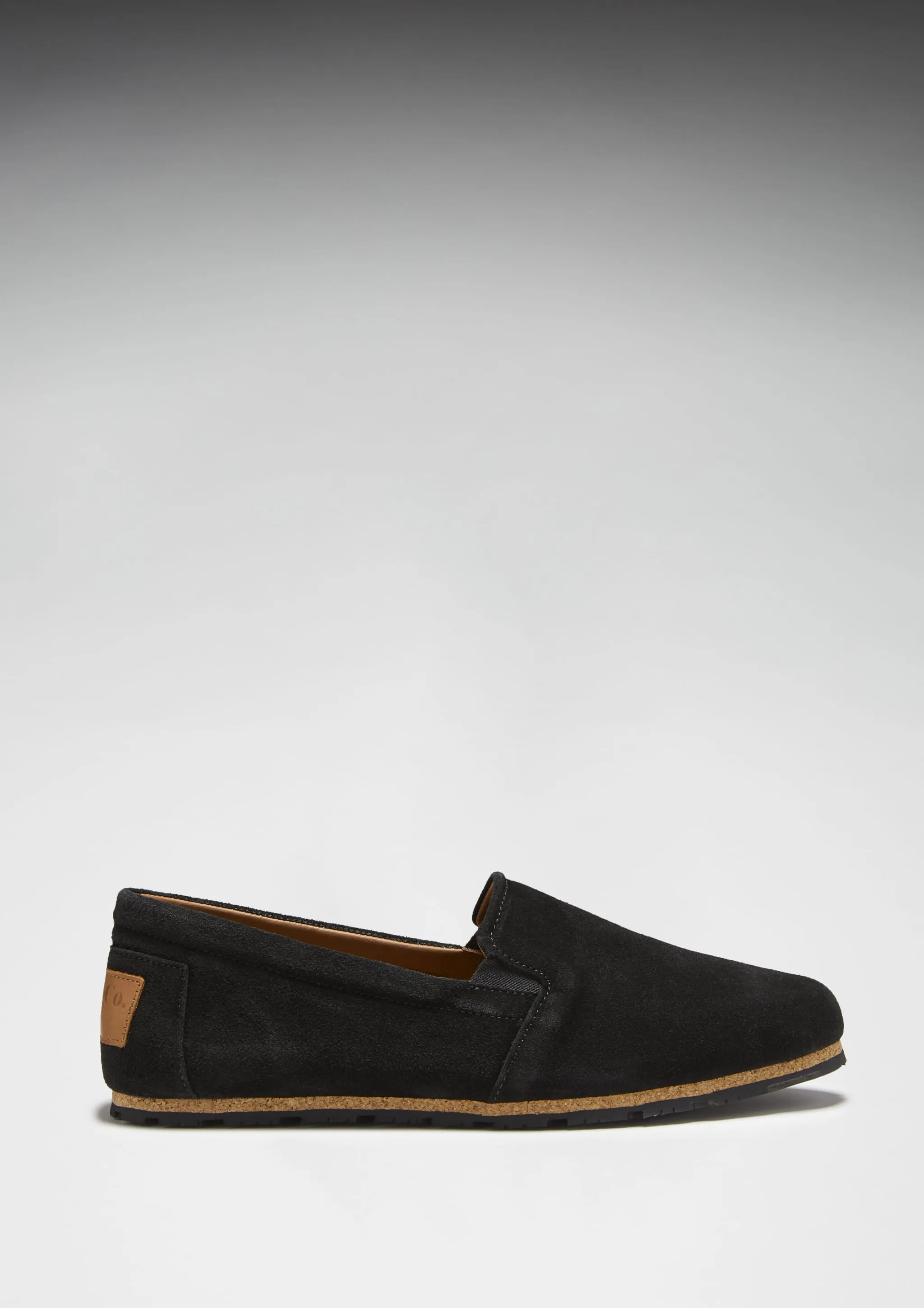 Tyre Sole Espadrilles, black suede