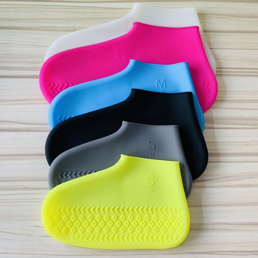 Waterproof Shoe Cover - Shoe Rain Resistant Rain Coat - Silicone Material Non-Slip Water Resistant Overshoes - Rubber Shoe Cover Boots