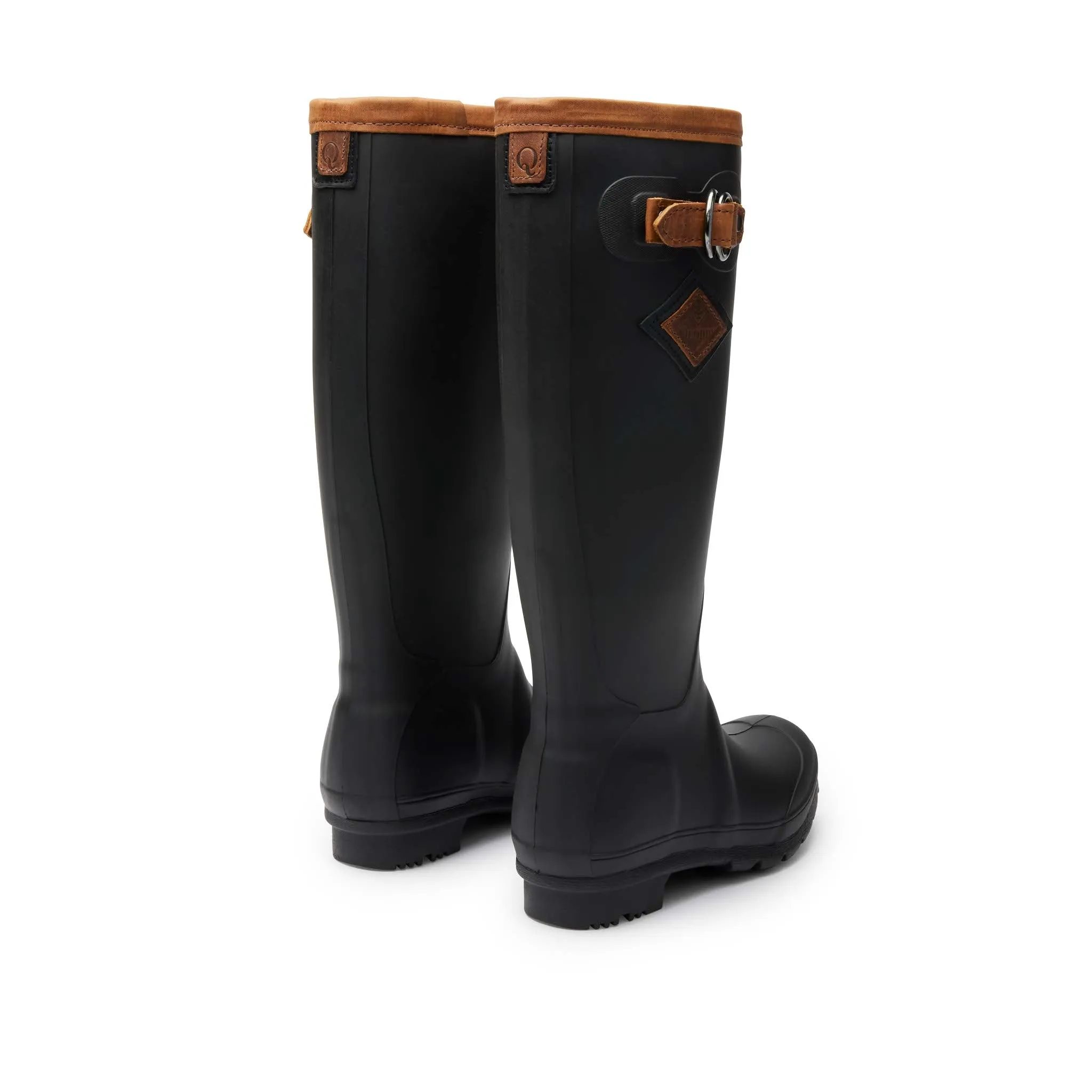 Women’s High-Tide Rain Boot: Black Brown