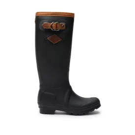 Women’s High-Tide Rain Boot: Black Brown