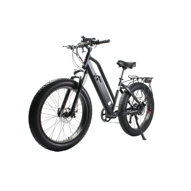 X-Treme Boulderado Fat Tire Step-Through Electric Mountain Bicycle, 48V/17Ah, 500W